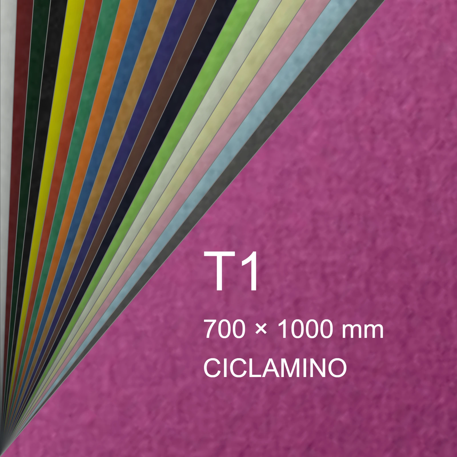 Cartoncino Favini, Prisma Color Monoruvido, 220 g/m², T1, CICLAMINO 32 FAVA33V201 - immagine aggiuntiva
