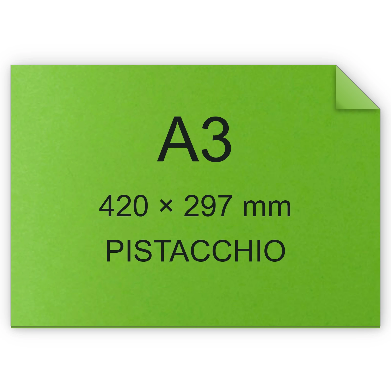 Carta Favini, RismaLuce, 90 g/m², A3, PISTACCHIO 54 FAVA66M313