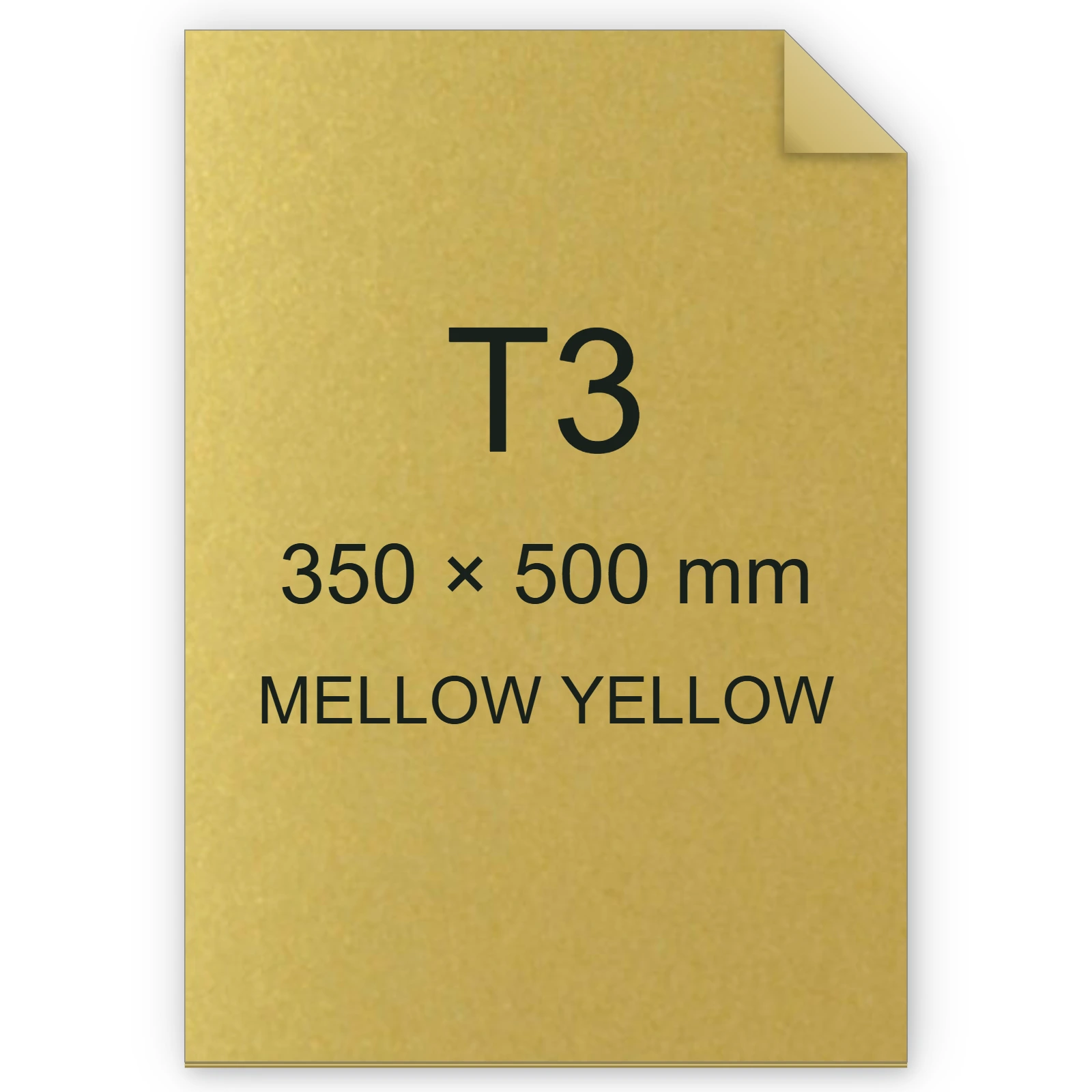 Cartoncino Favini, Majestic Classic, 290 g/m², T3, MELLOW YELLOW bra751t3