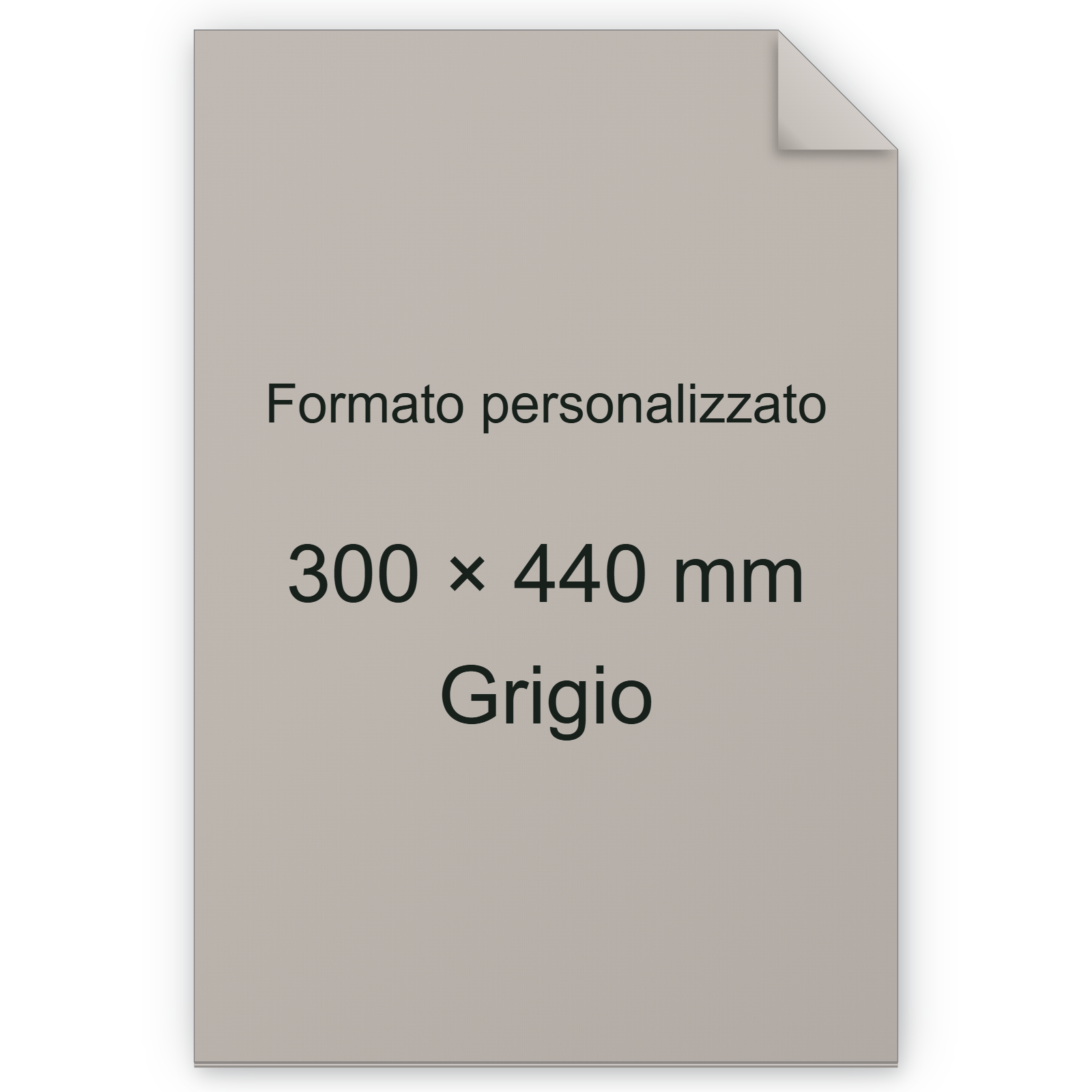 Cartoncino Favini, Burano, 120 g/m², 300x440 mm, GRIGIO 12 bra790A3+