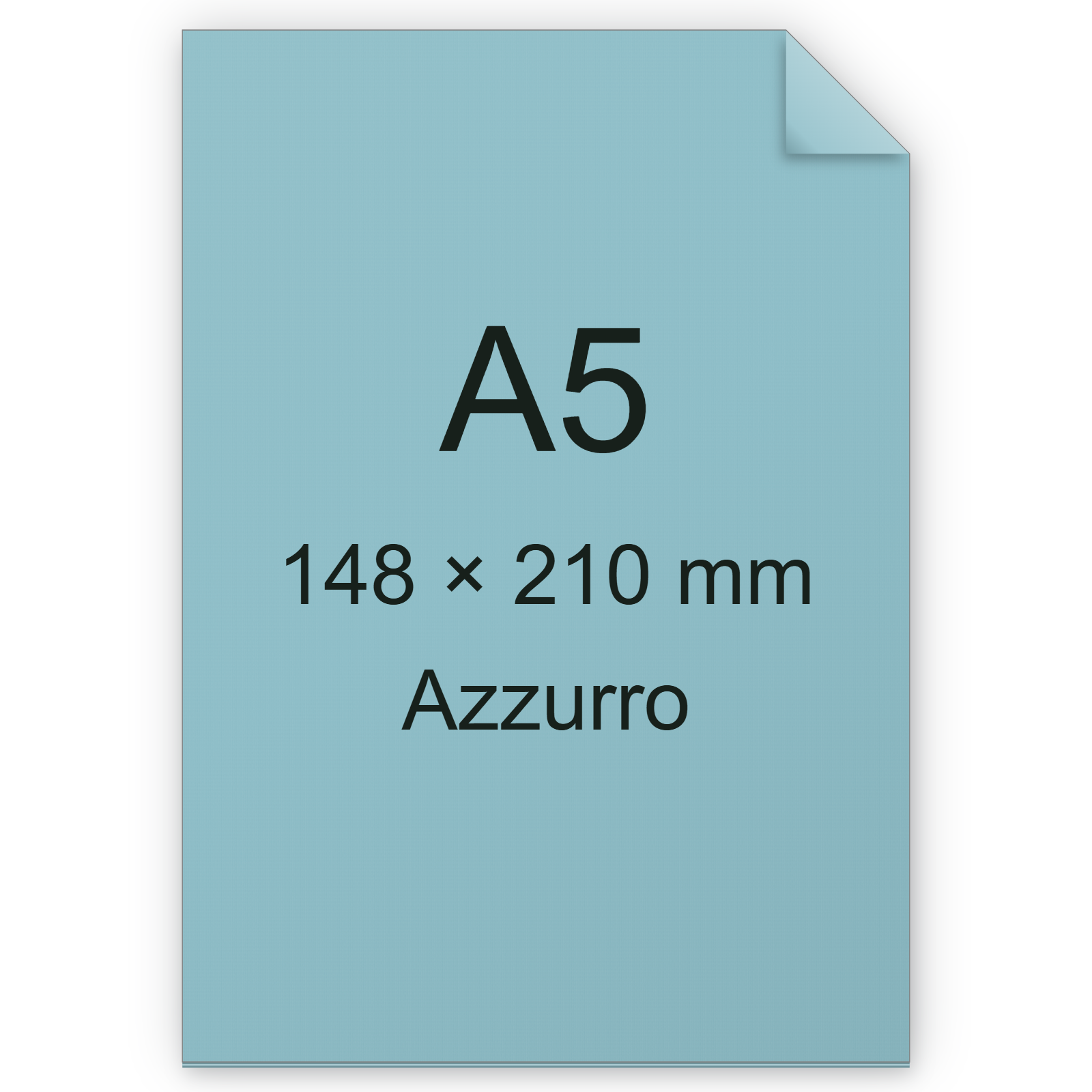 Cartoncino Favini, Burano, 200 g/m², A5, AZZURRO 08 BRA546a5