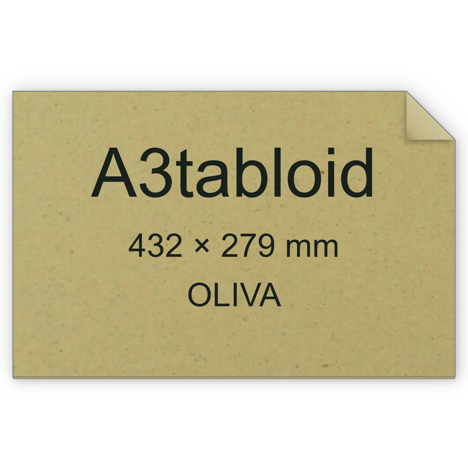 Cartoncino Favini, Crush, 350 g/m², A3tabloid, OLIVA bra6703a3tabloid