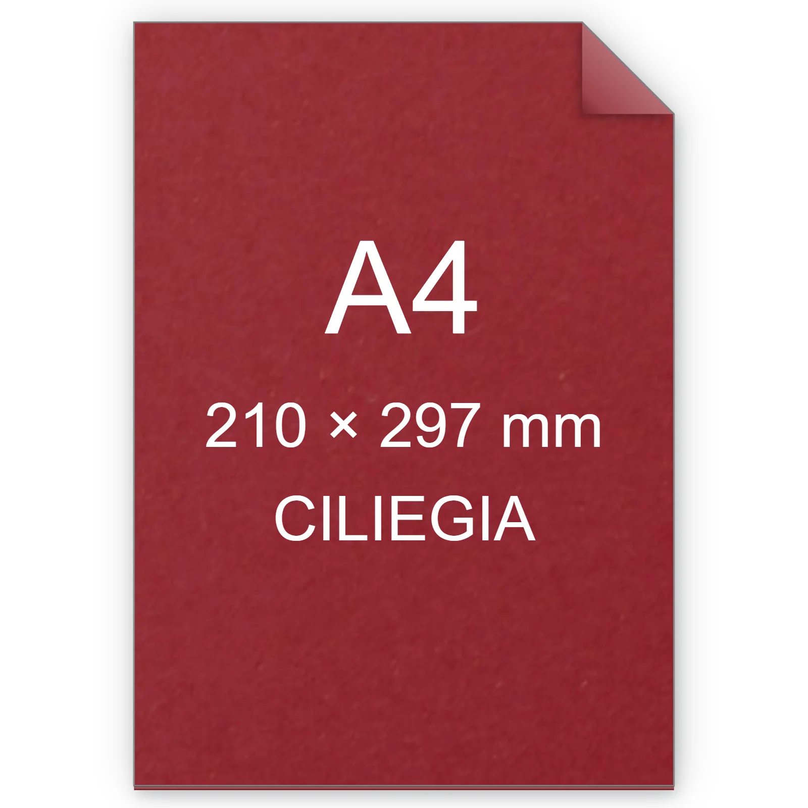 Cartoncino Favini, Crush, 250 g/m², A4, CILIEGIA bra6708