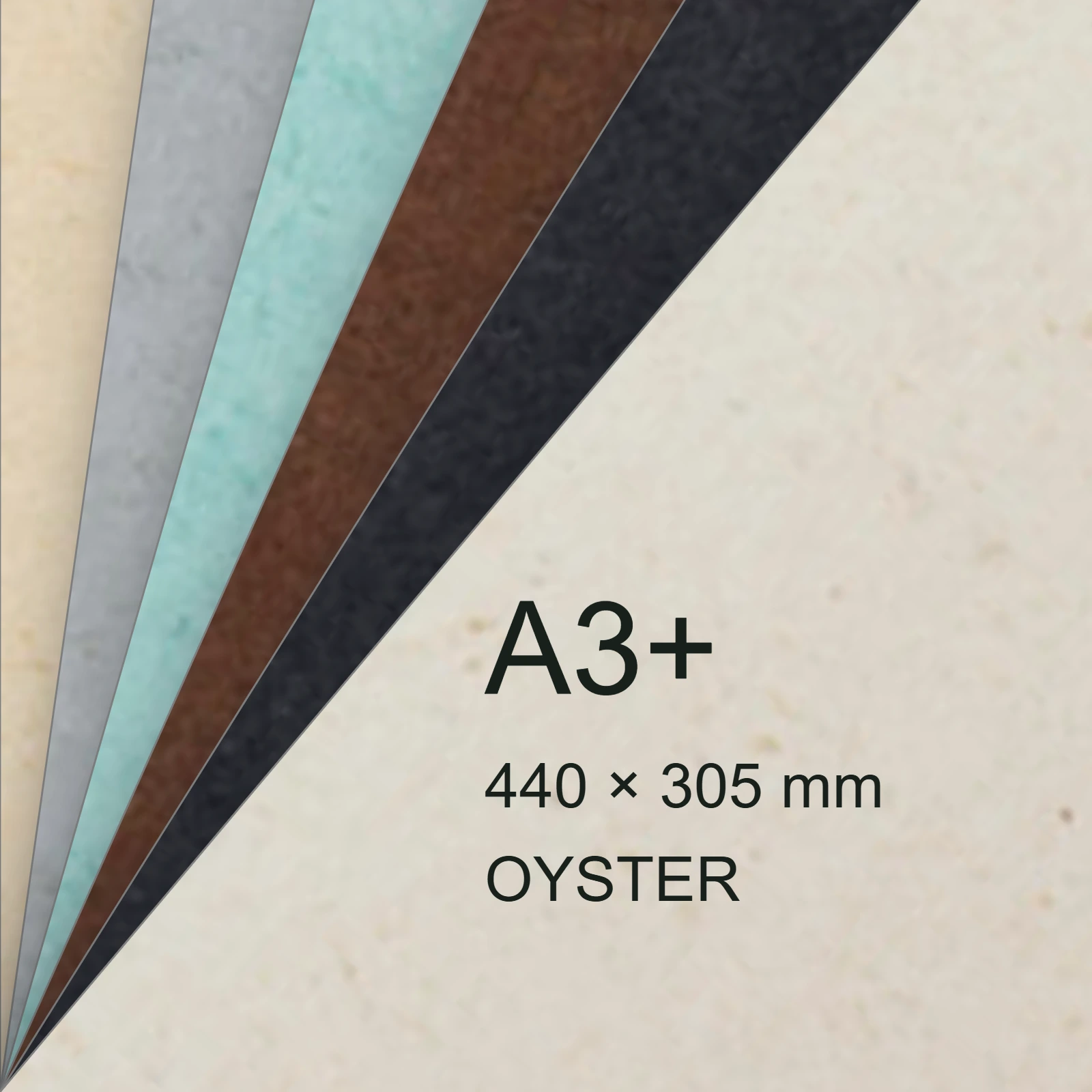 Cartoncino Favini, Remake, 120 g/m², A3+, OYSTER bra6551a3+ - immagine aggiuntiva
