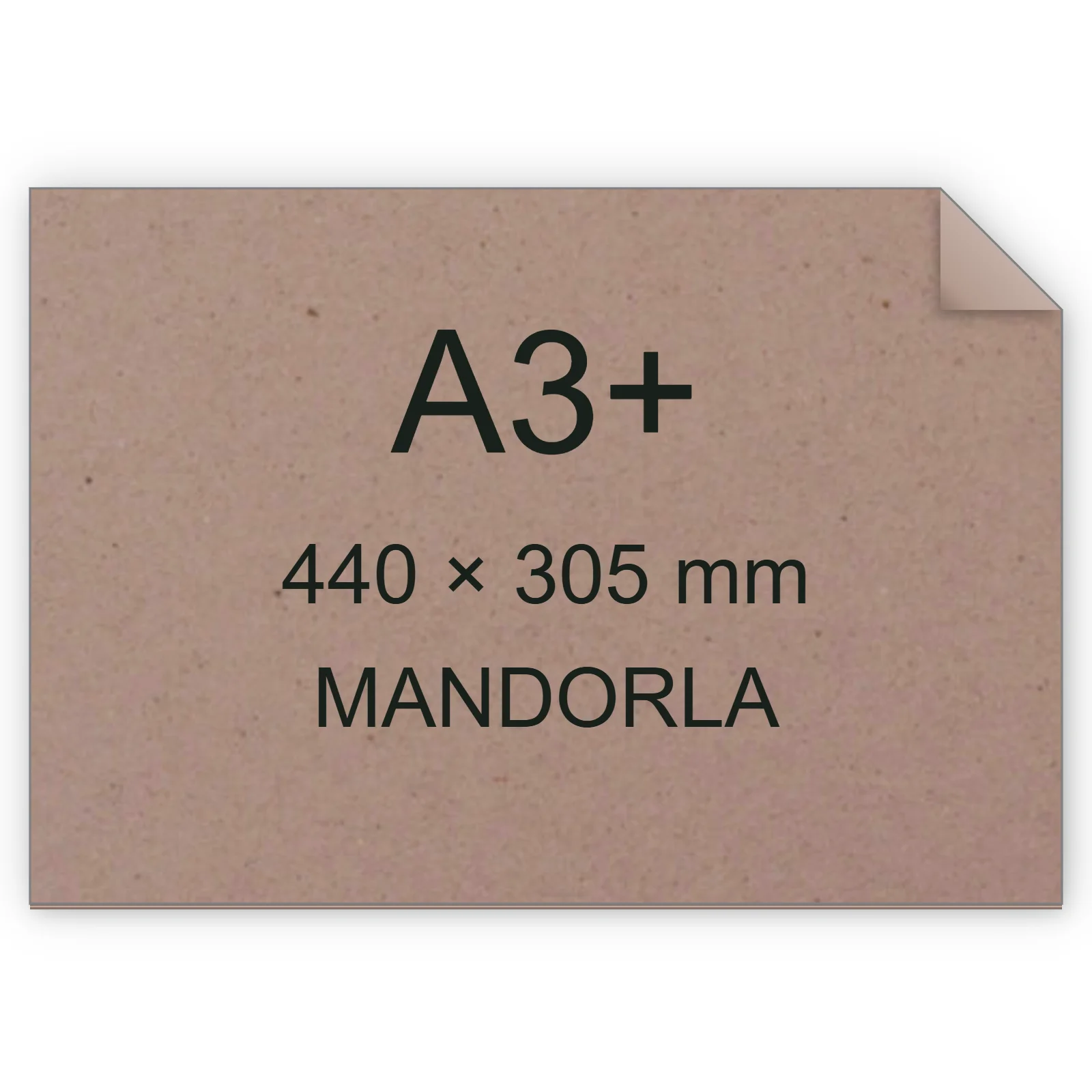 Cartoncino Favini, Crush, 250 g/m², A3+, MANDORLA bra6714a3+