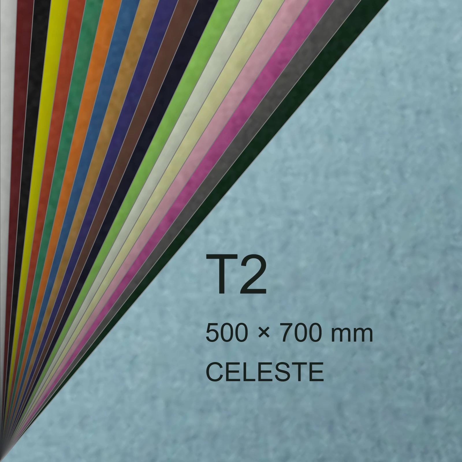 Cartoncino Favini, Prisma Color Sigillo Monoruvido, 220 g/m², T2, CELESTE 23 FAVA33T012 - immagine aggiuntiva