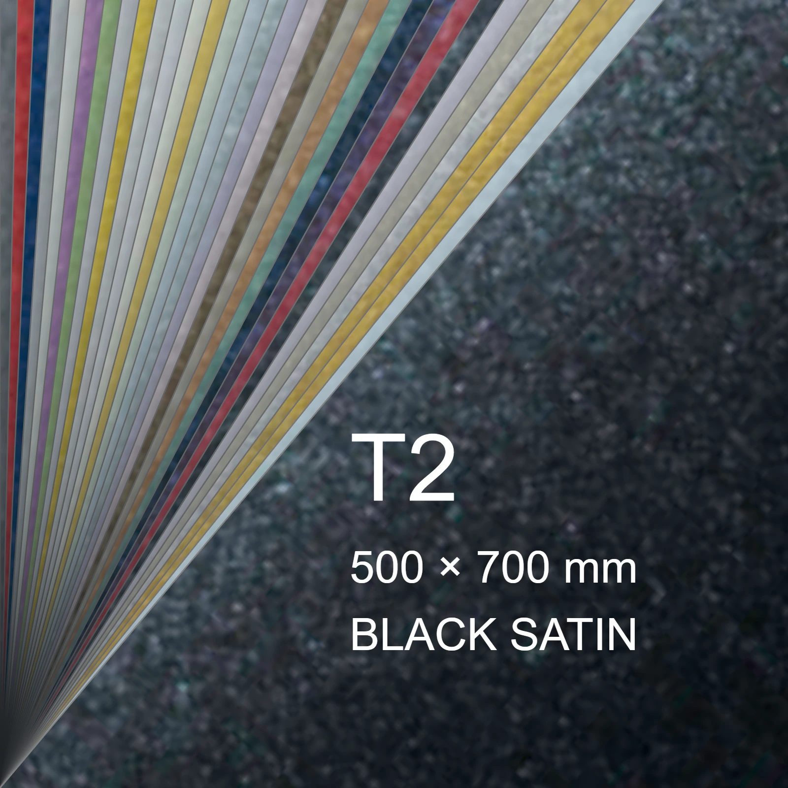 Cartoncino Favini, Majestic Satin, 290 g/m², T2, BLACK SATIN bra1024t2 - immagine aggiuntiva