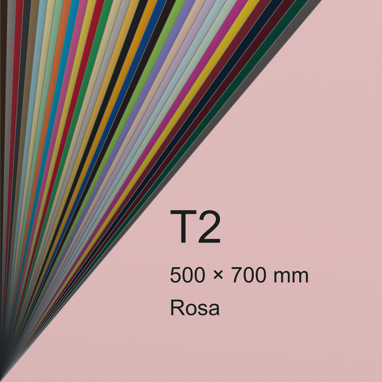 Cartoncino Favini, Burano, 120 g/m², T2, ROSA 10 bra796T2 - immagine aggiuntiva
