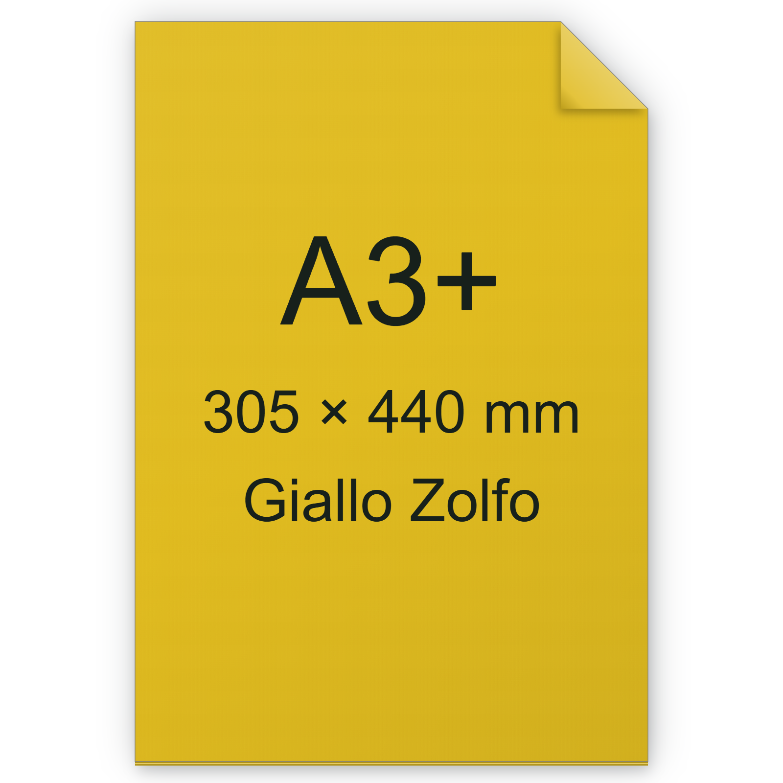 Cartoncino Favini, Burano, 250 g/m², A3+, GIALLO ZOLFO 51 BRA851a3+