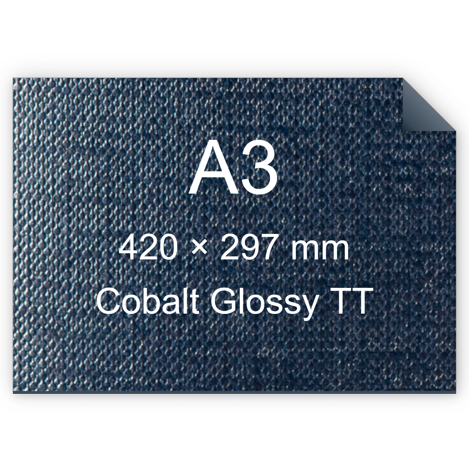 Cartoncino Favini, Classy Covers, 125 g/m², A3, COBALT GLOSSY TT bra6637a3