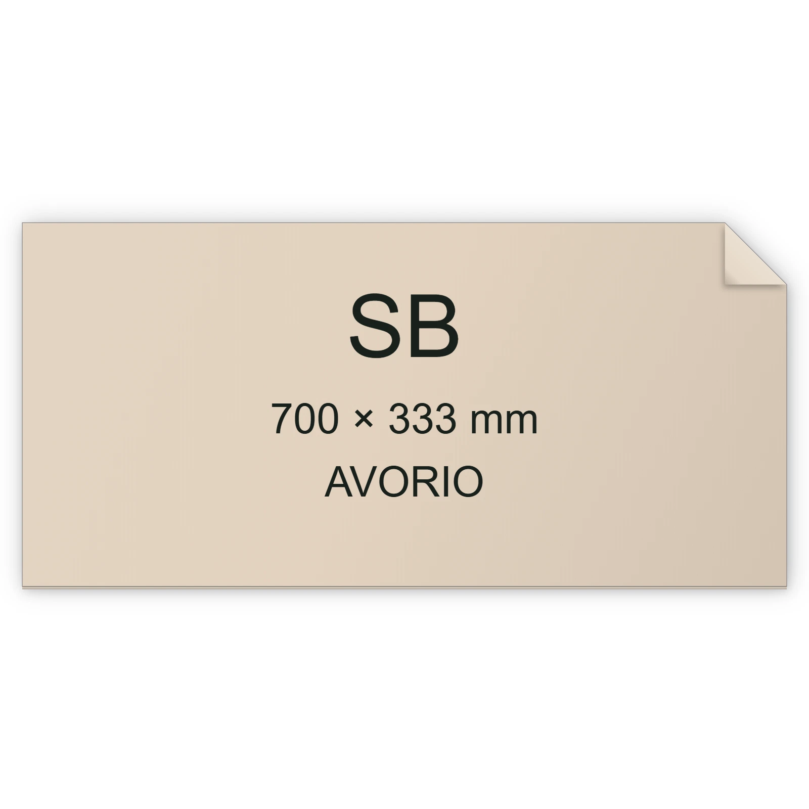 Cartoncino Favini, Bindakote Monolucido Pastello, 250 g/m², SB, AVORIO 02 bra919SB