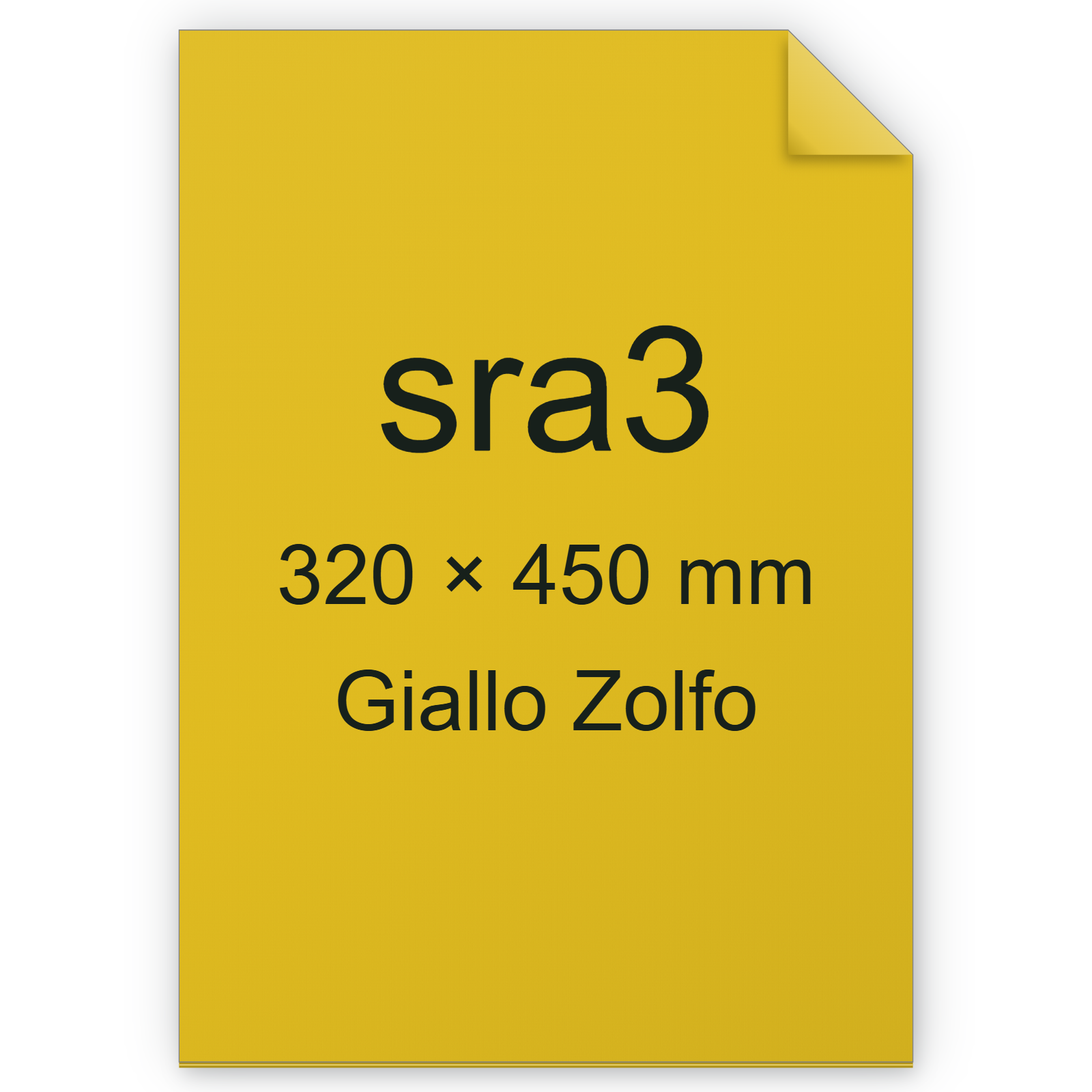 Cartoncino Favini, Burano, 140 g/m², SRA3, GIALLO ZOLFO 51 bra849sra3