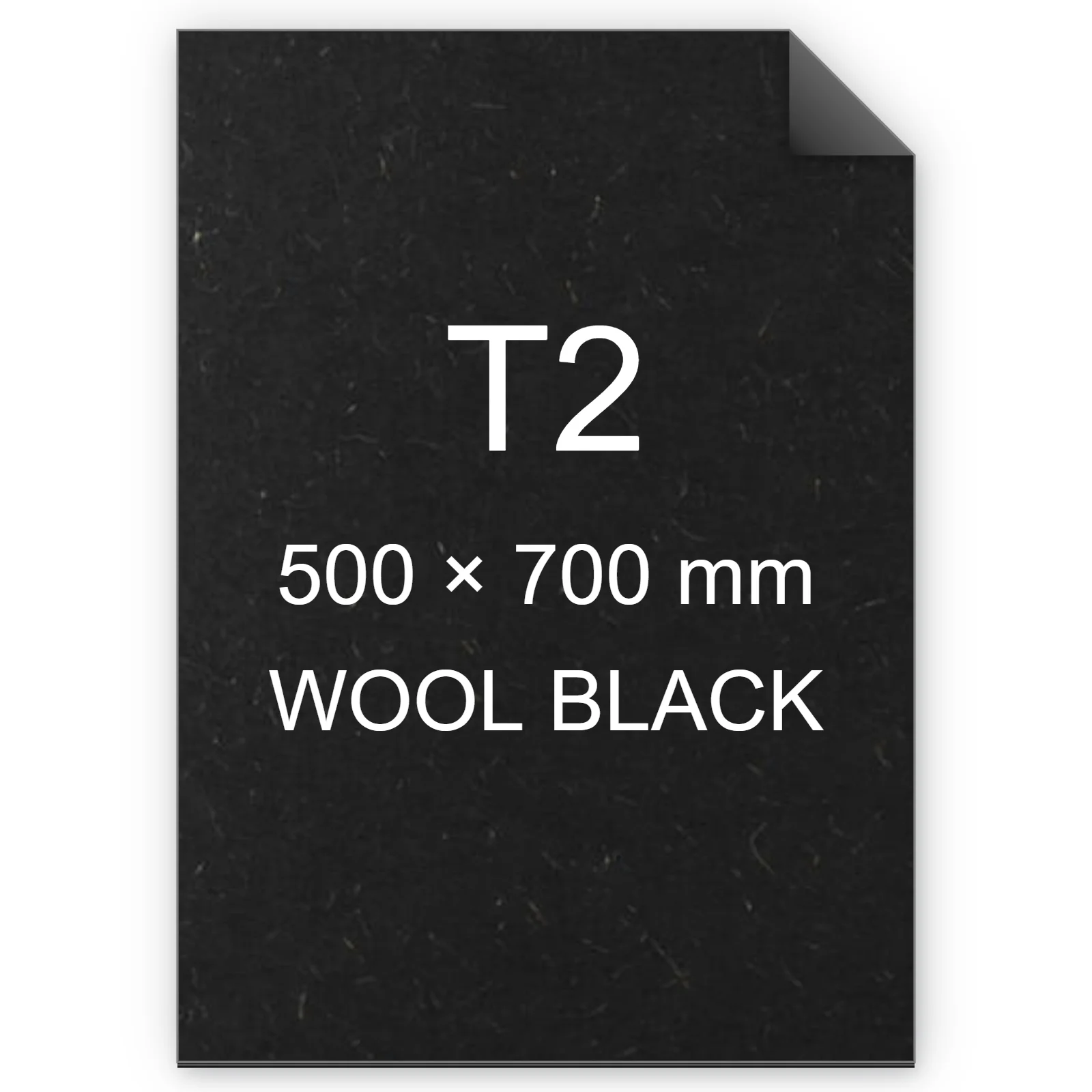 Cartoncino Favini, Refit, 250 g/m², T2, WOOL BLACK bra6744t2