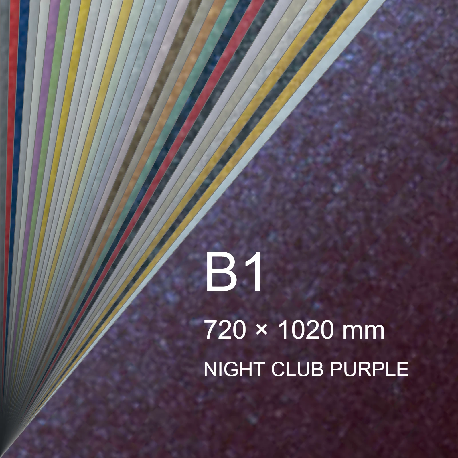 Cartoncino Favini, Majestic Classic, 290 g/m², B1, NIGHT CLUB PURPLE bra763b1 - immagine aggiuntiva