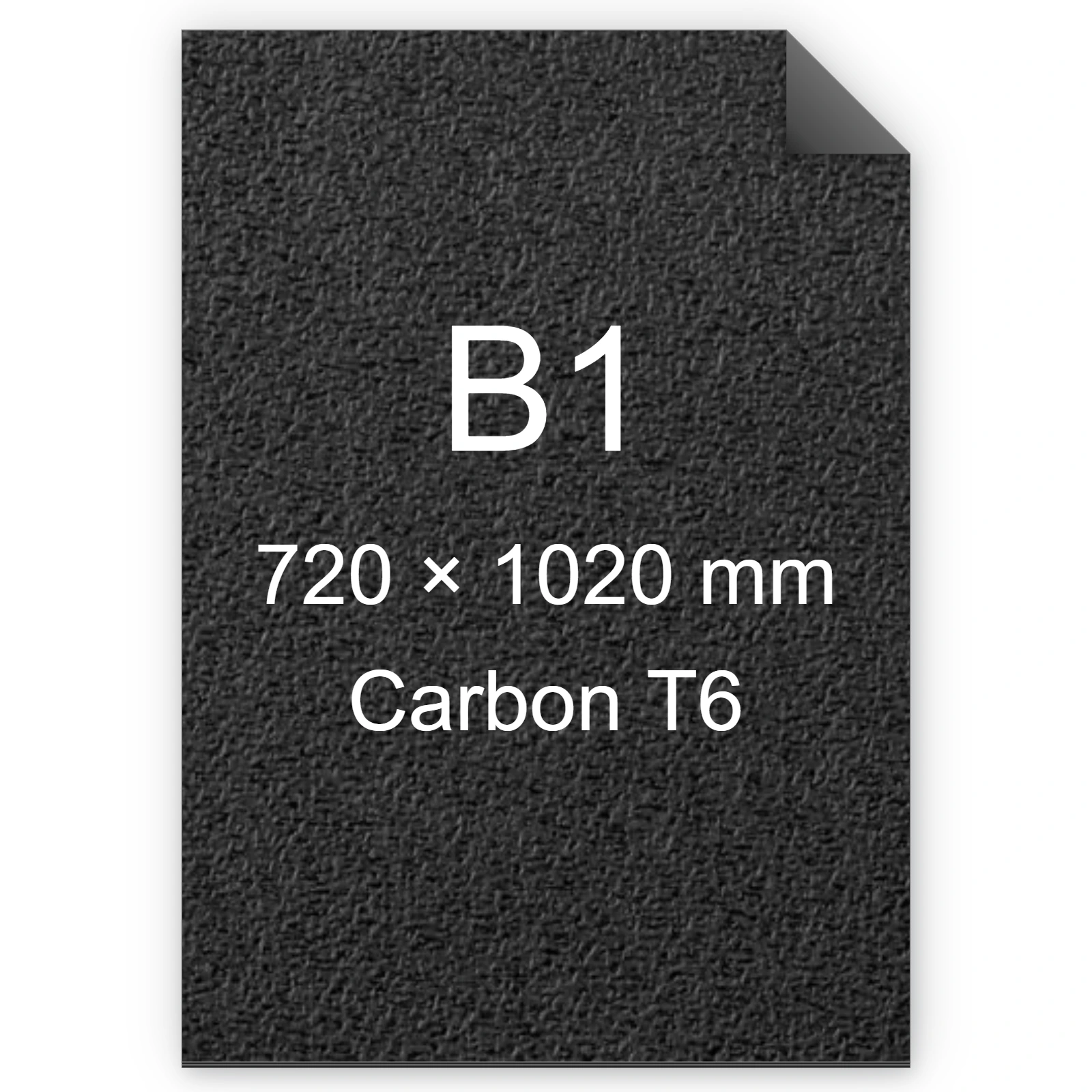 Carta Favini, Classy Covers, 115 g/m², B1, CARBON T6 bra6650b1