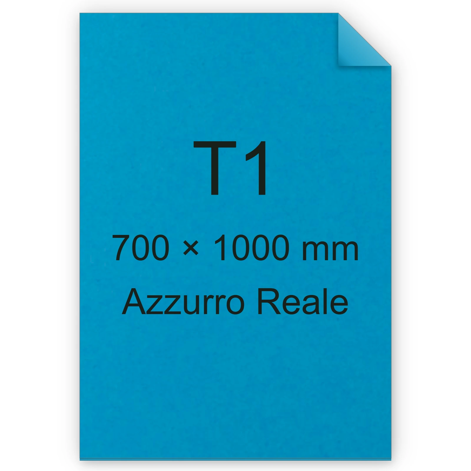 Cartoncino Favini, Burano, 140 g/m², T1, AZZURRO REALE 55 bra579T1