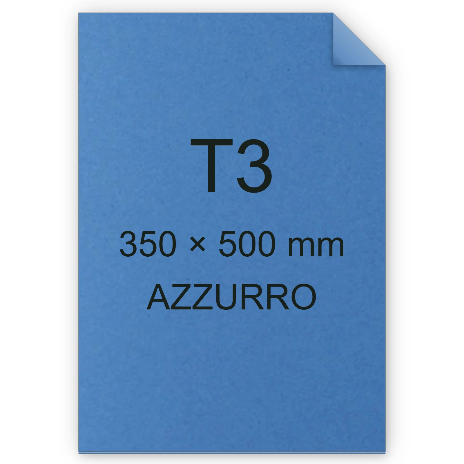 Cartoncino Favini, Bristol Color Sigillo, 200 g/m², T3, AZZURRO 55 FAVA35G013