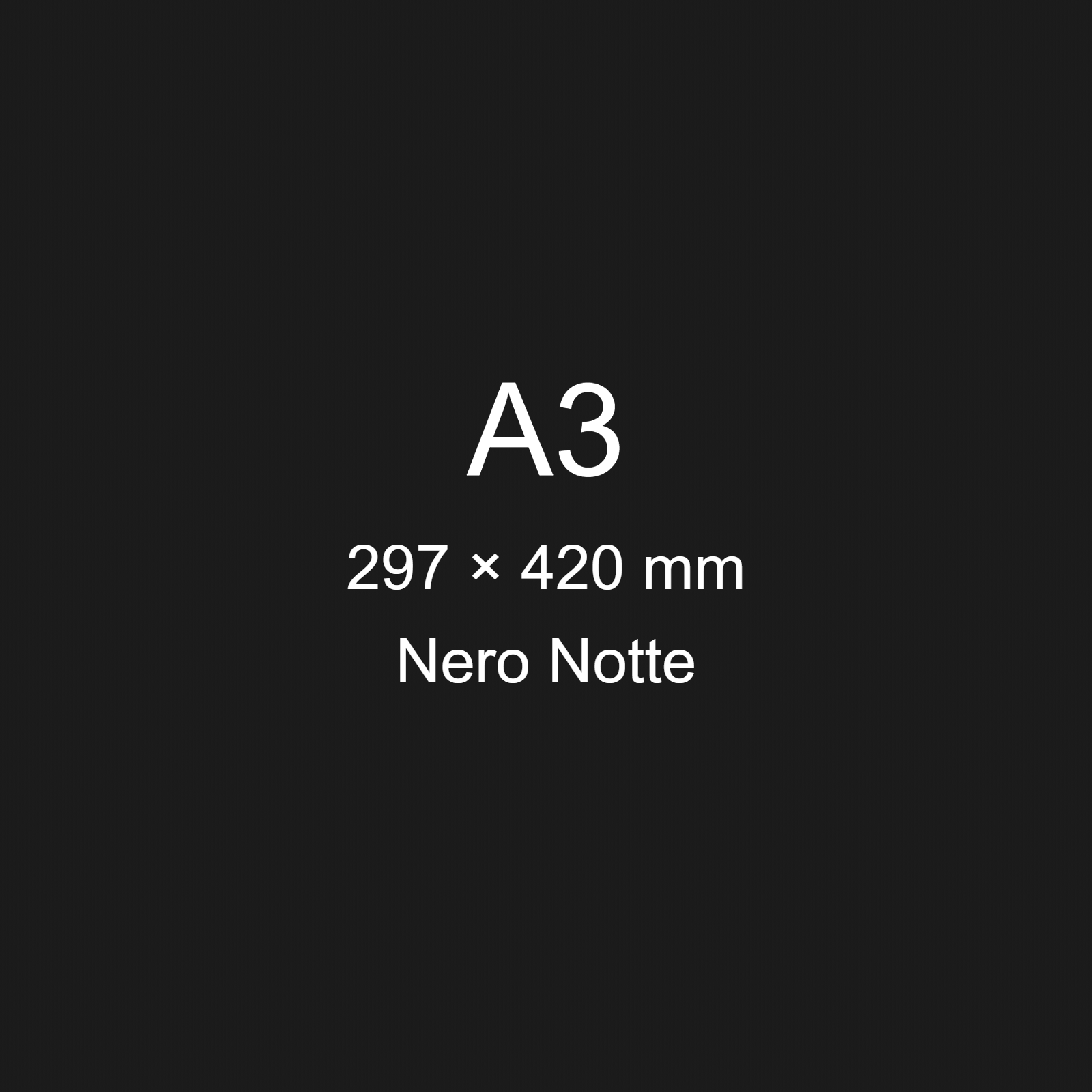 Cartoncino Favini, Burano, 400 g/m², A3, NERO NOTTE 63 bra805a3 - immagine aggiuntiva