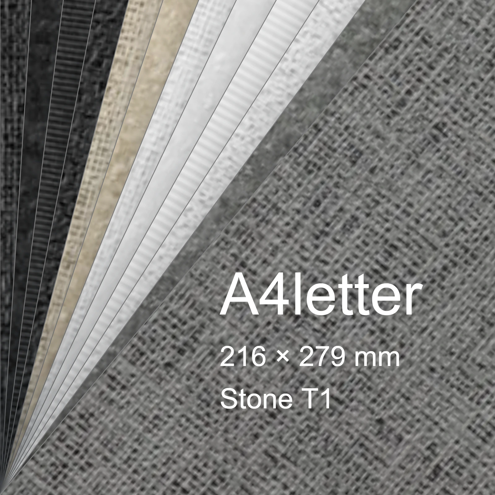 Carta Favini, Classy Covers, 115 g/m², A4letter, STONE T1 bra6645a4letter - immagine aggiuntiva