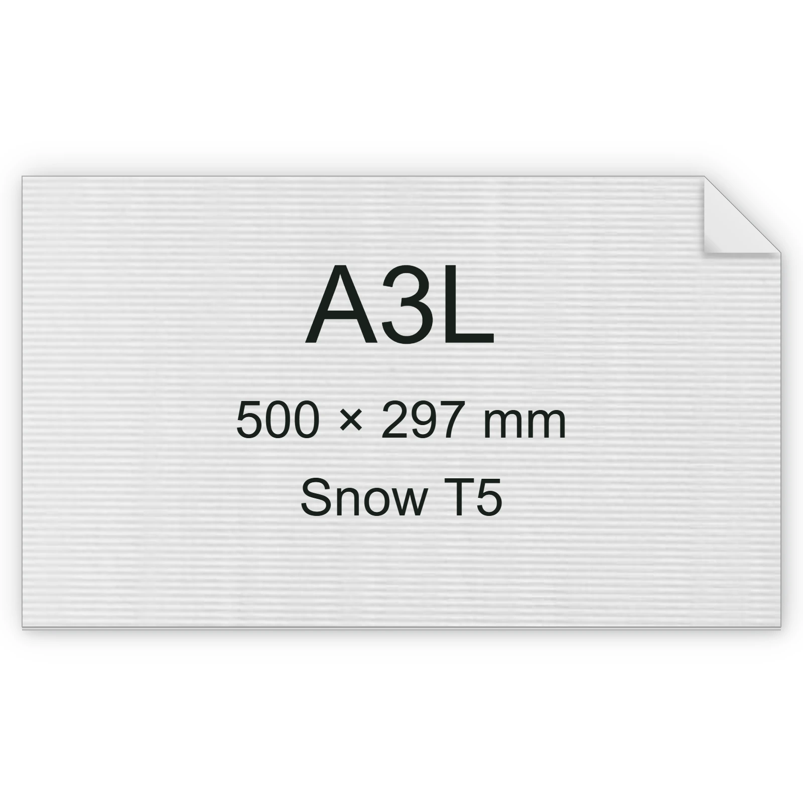 Carta Favini, Classy Covers, 115 g/m², A3L, SNOW T5 bra6641a3l