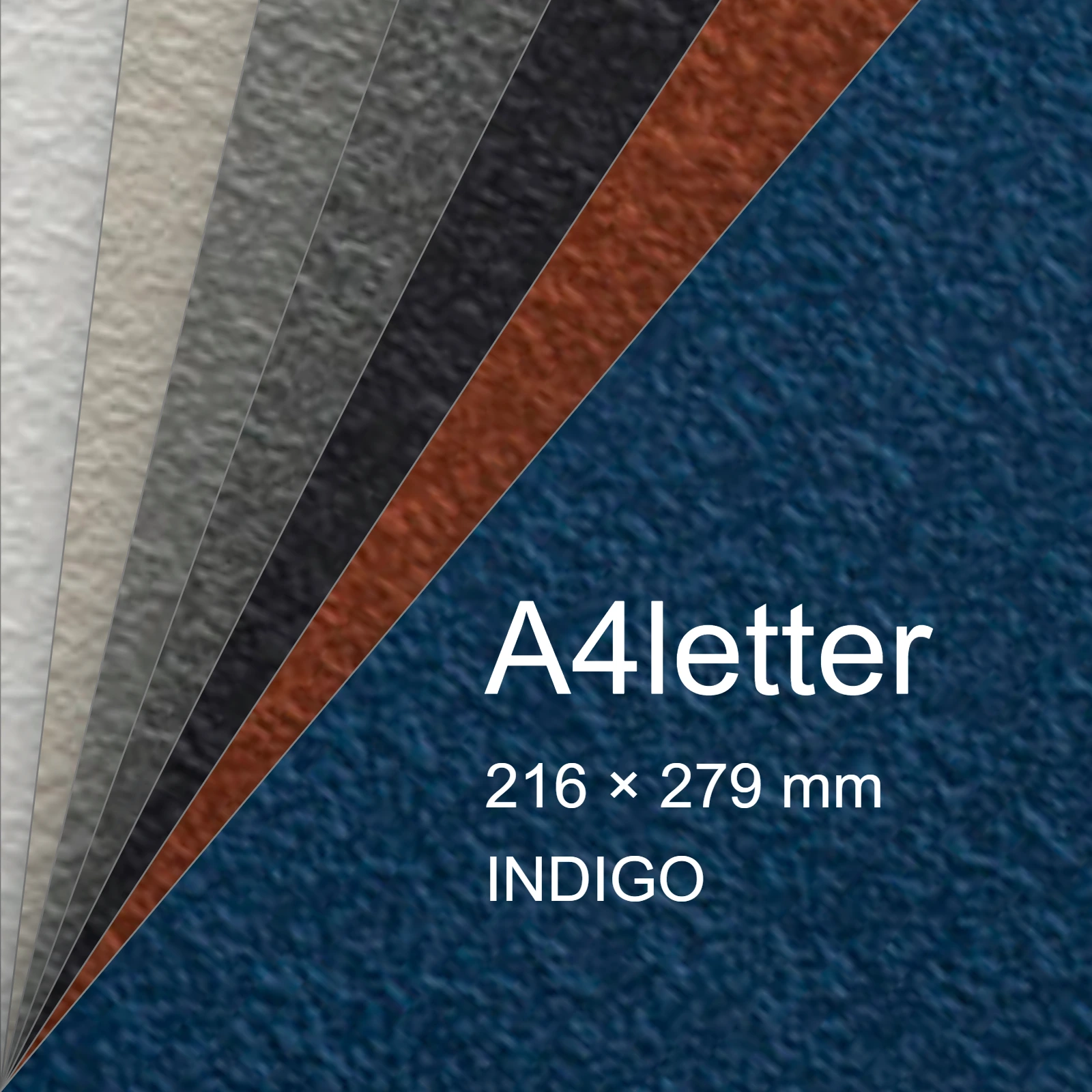 Cartoncino Favini, Tokyo, 120 g/m², A4letter, INDIGO bra6611a4letter - immagine aggiuntiva