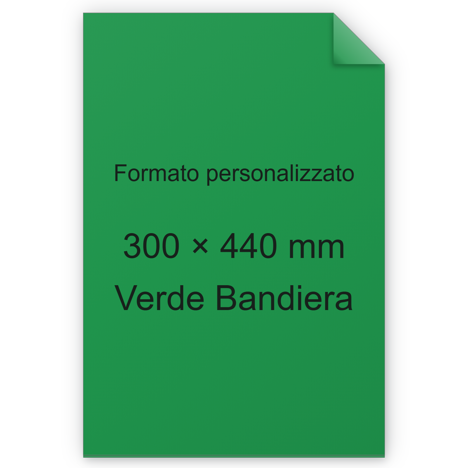 Cartoncino Favini, Burano, 140 g/m², 300x440 mm, VERDE BANDIERA 60 bra595A3+