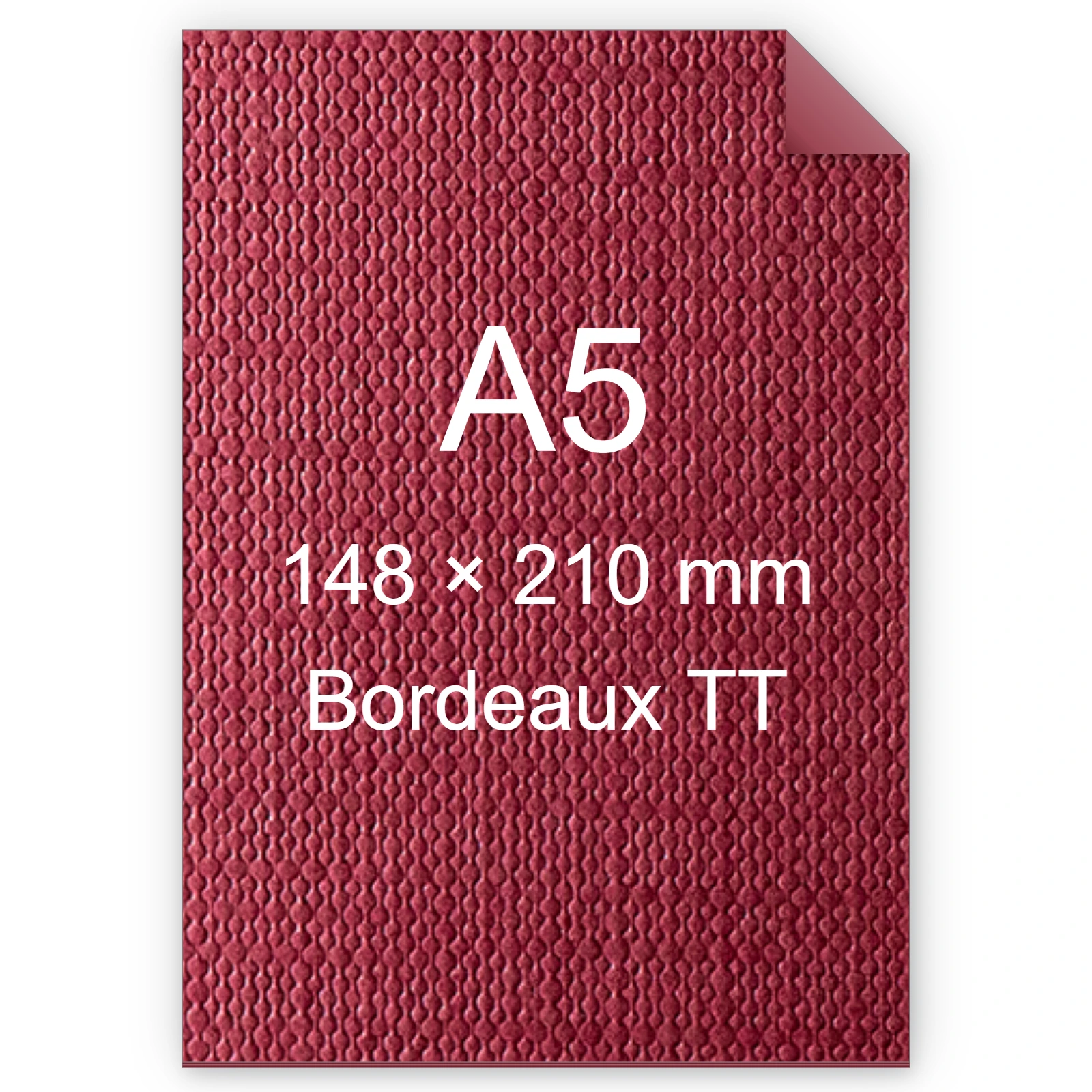 Cartoncino Favini, Classy Covers, 120 g/m², A5, BORDEAUX TT bra6623a5