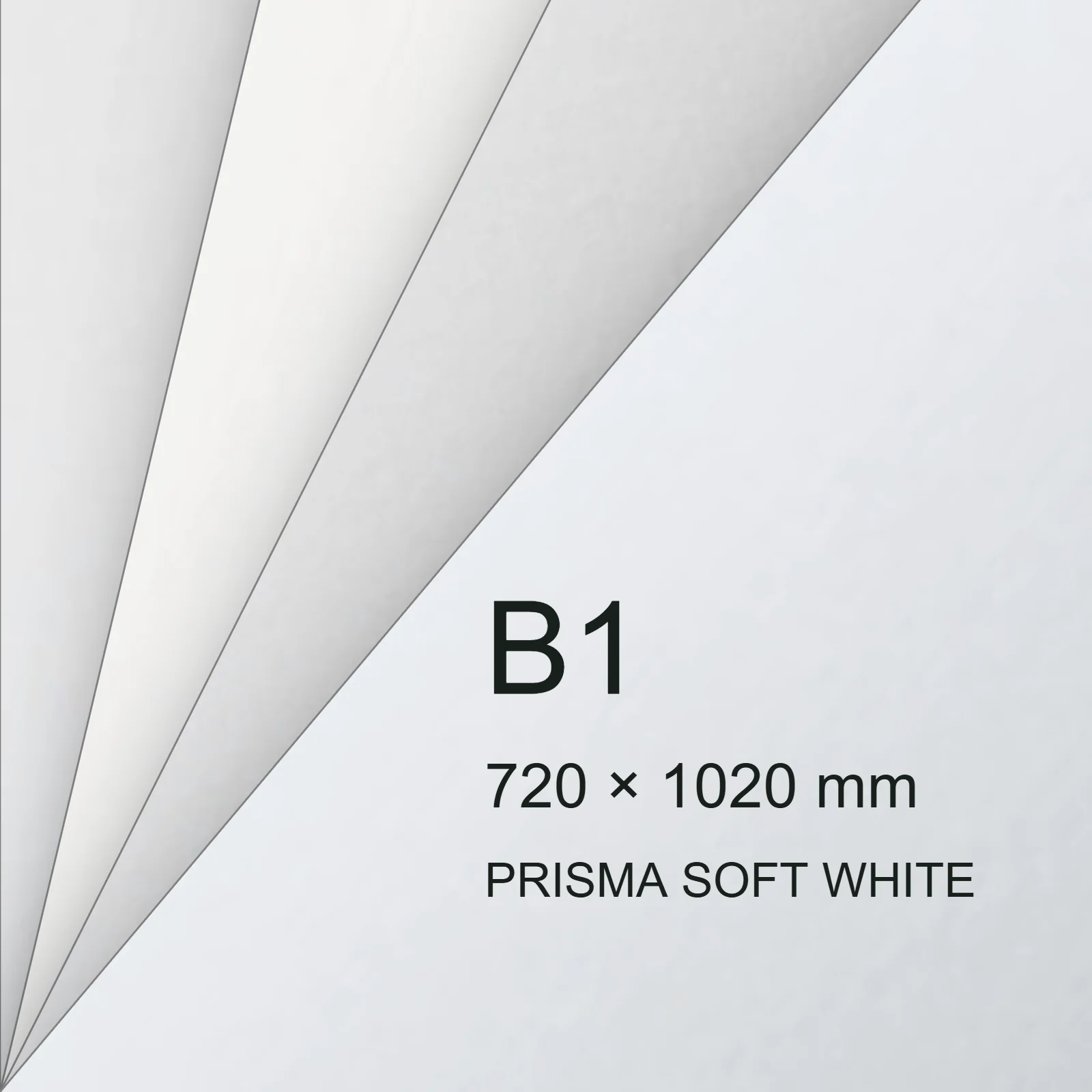 Cartoncino Favini, Dolce Vita, 320 g/m², B1, PRISMA SOFT WHITE bra6762b1 - immagine aggiuntiva