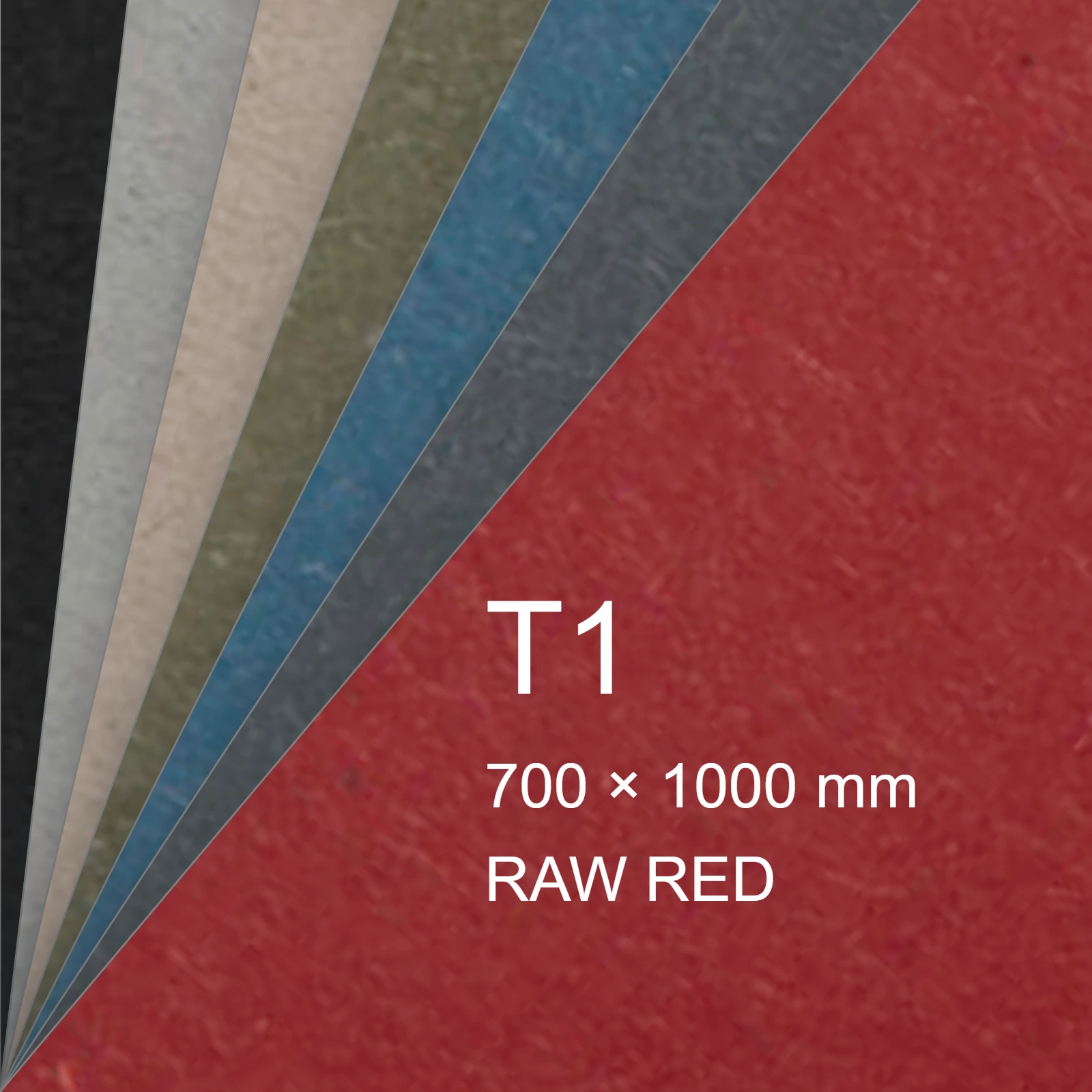 Cartoncino Favini, Shiro Echo Raw, 250 g/m², T1, RAW RED bra6670t1 - immagine aggiuntiva
