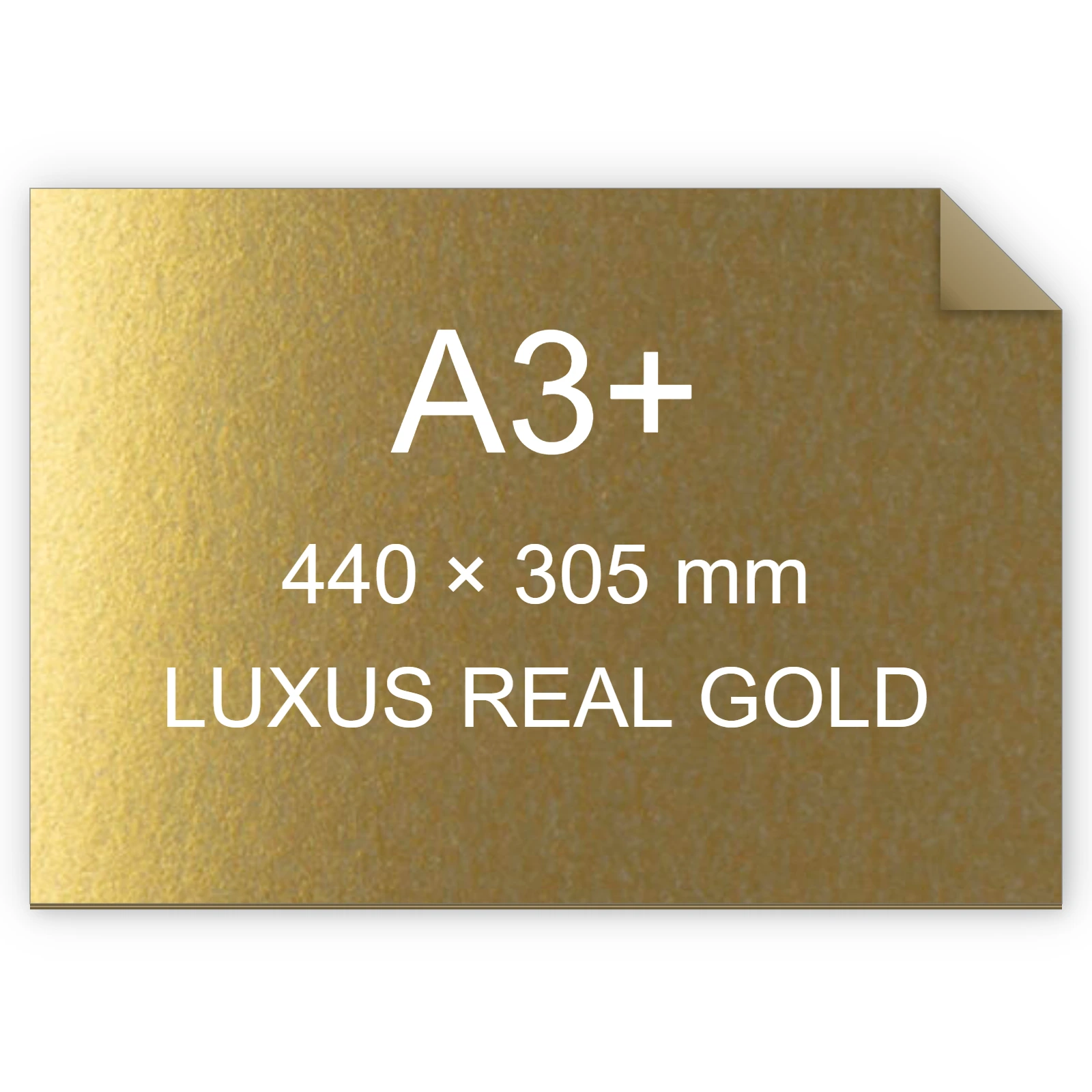 Cartoncino Favini, Majestic Digital HP Indigo, 250 g/m², A3+, LUXUS REAL GOLD bra6550a3+