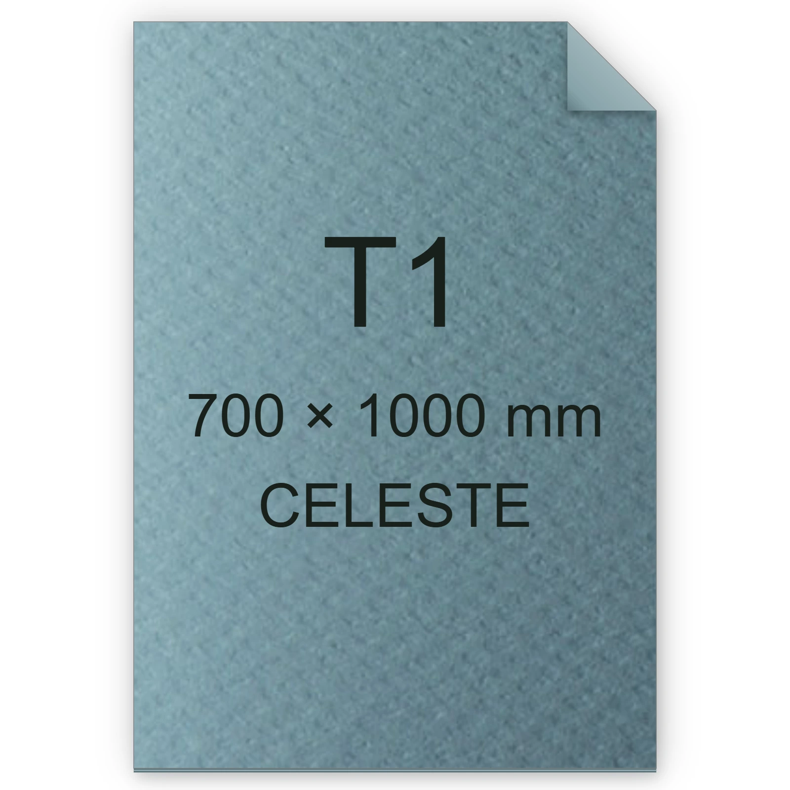 Cartoncino Favini, Prisma Color Sigillo Monoruvido, 220 g/m², T1, CELESTE 23 FAVA33T0A1