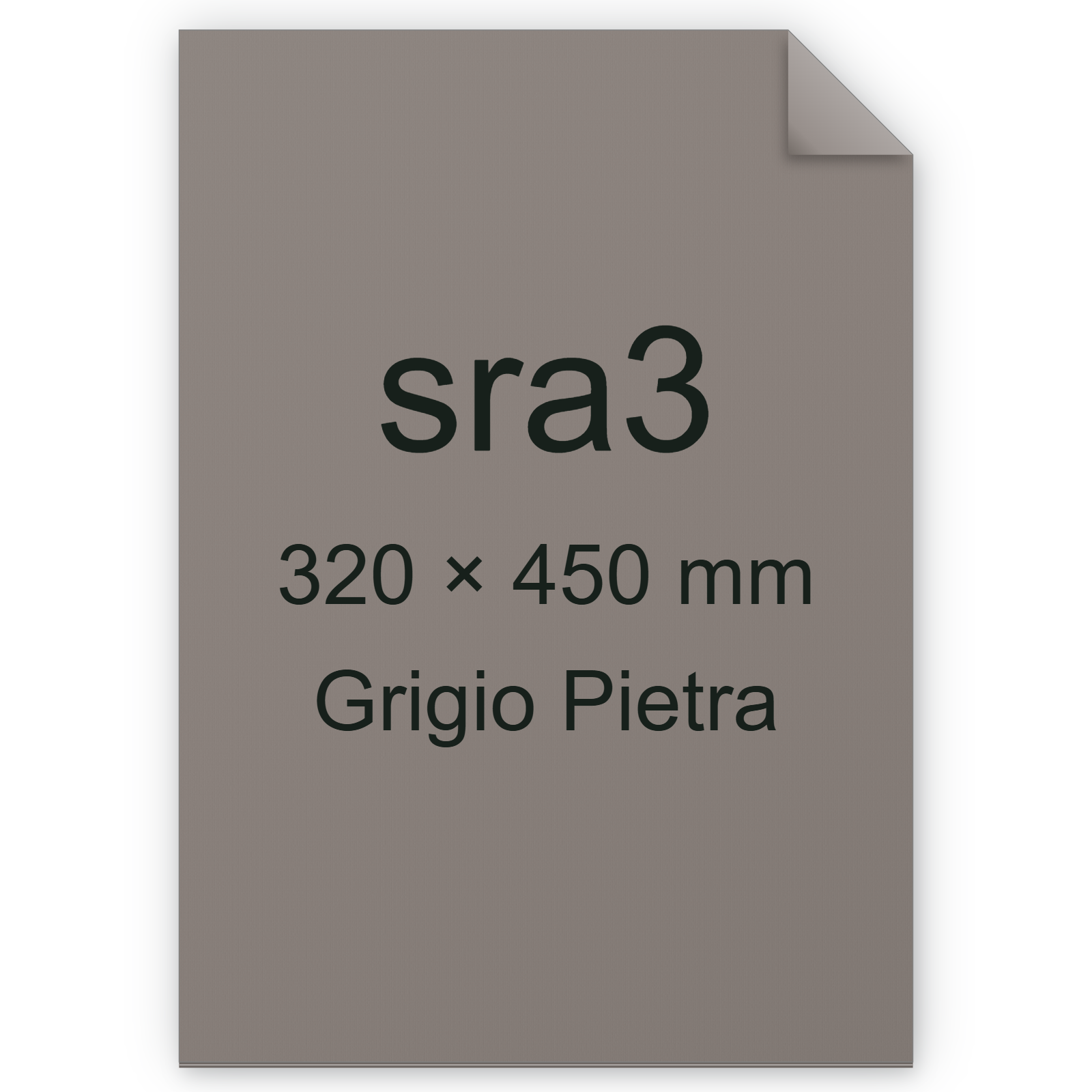 Cartoncino Favini, Burano, 140 g/m², SRA3, GRIGIO PIETRA 14 bra1811sra3
