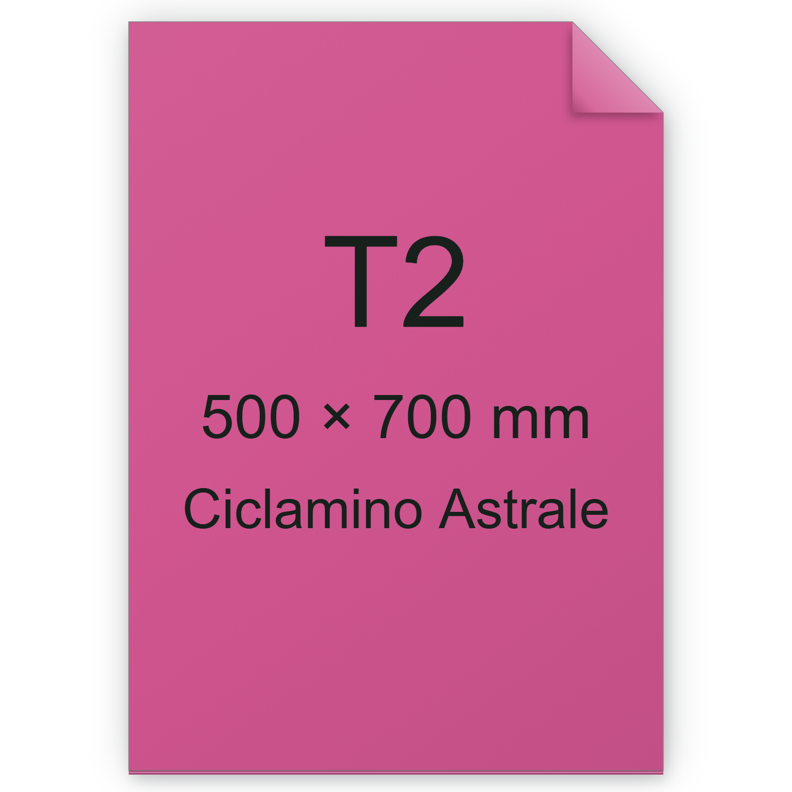 Cartoncino Favini, Burano, 200 g/m², T2, CICLAMINO ASTRALE 58 BRA584t2