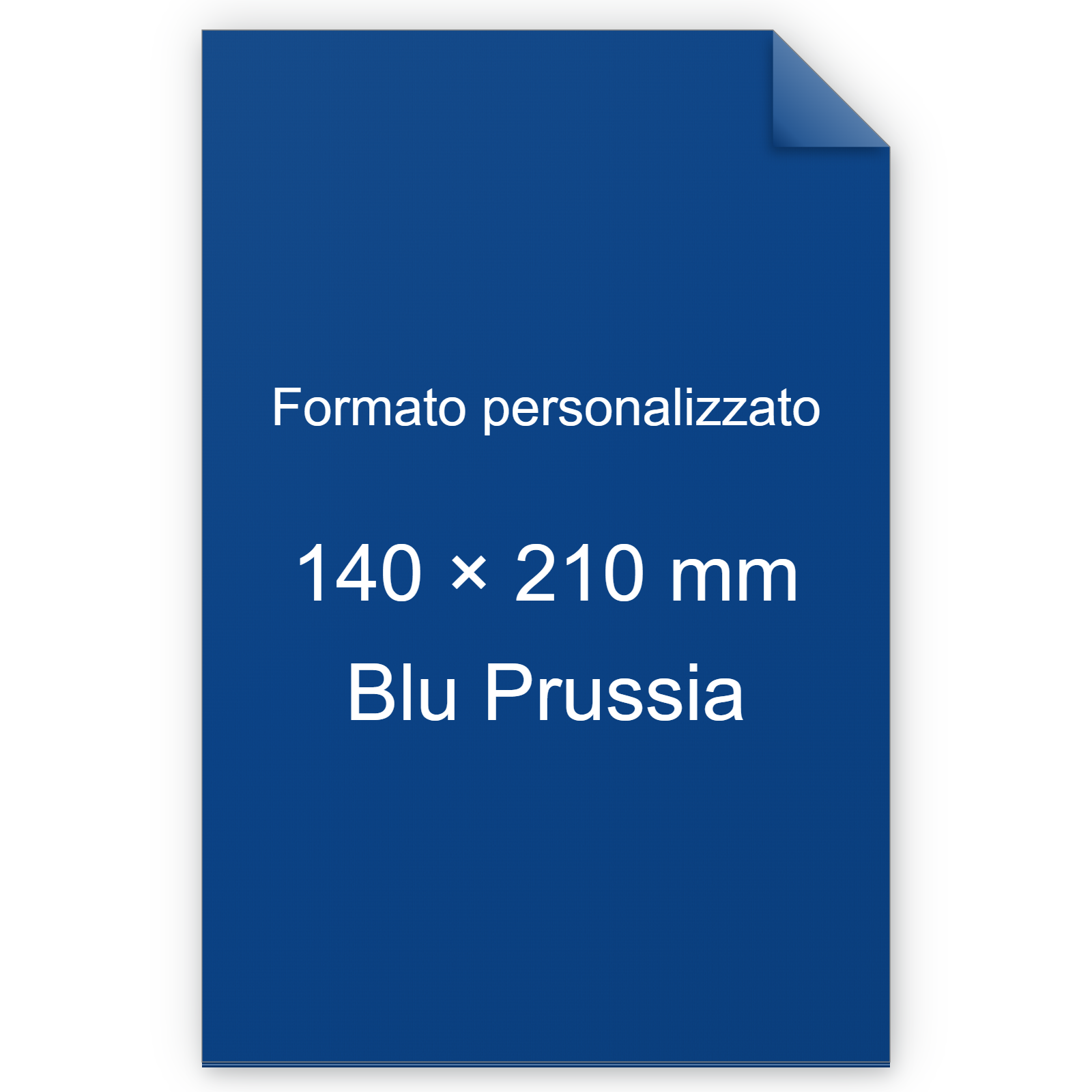 Cartoncino Favini, Burano, 320 g/m², 140x210 mm, BLU PRUSSIA 62 BRA811a5