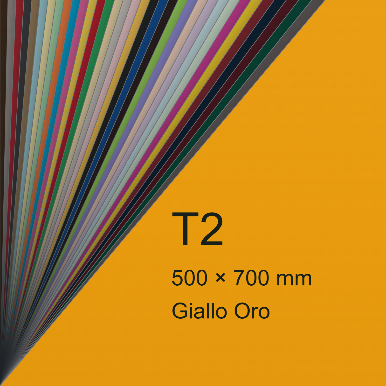 Cartoncino Favini, Burano, 140 g/m², T2, GIALLO ORO 52 bra266T2 - immagine aggiuntiva