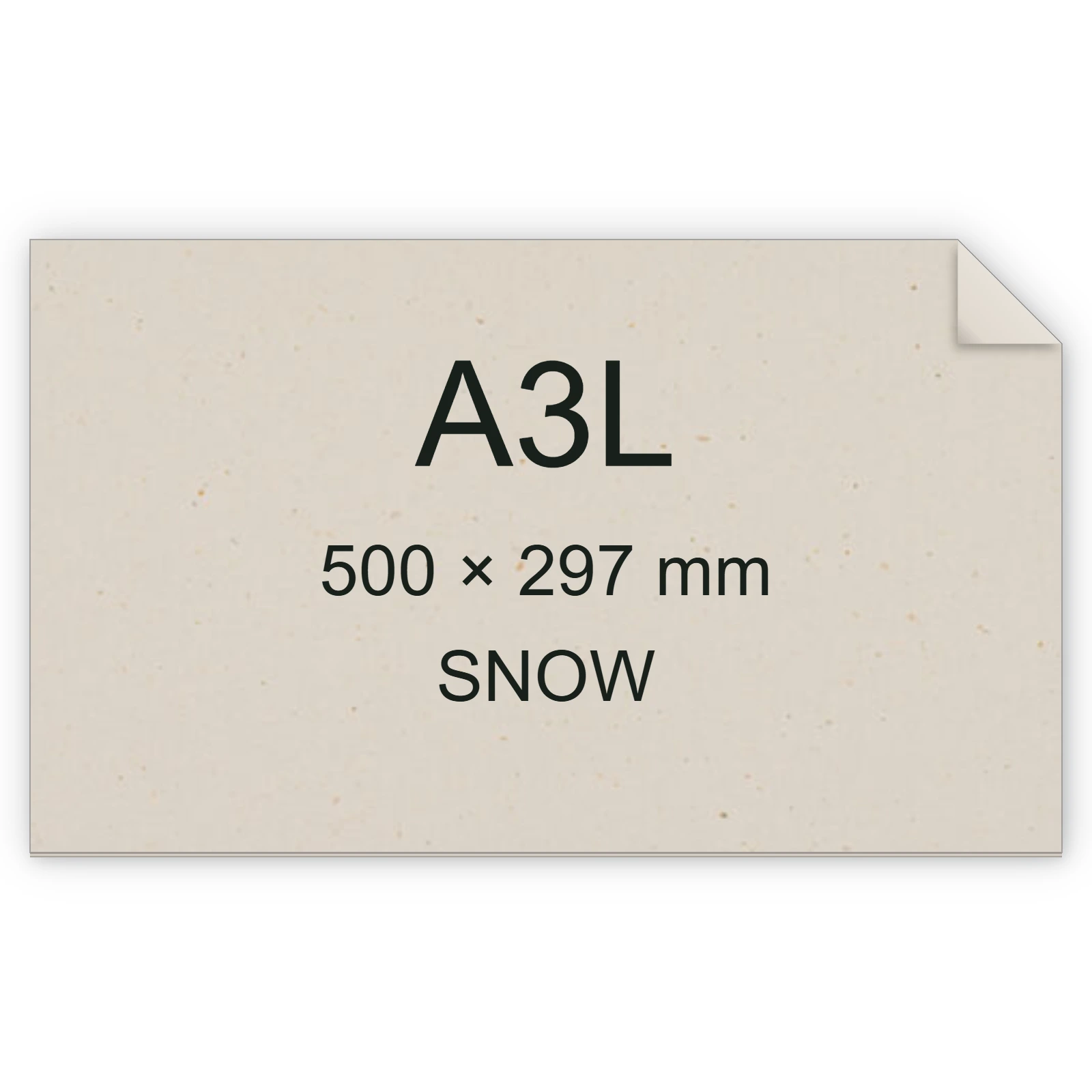 Cartoncino Favini, Sparto, 350 g/m², A3L, SNOW bra6555a3l