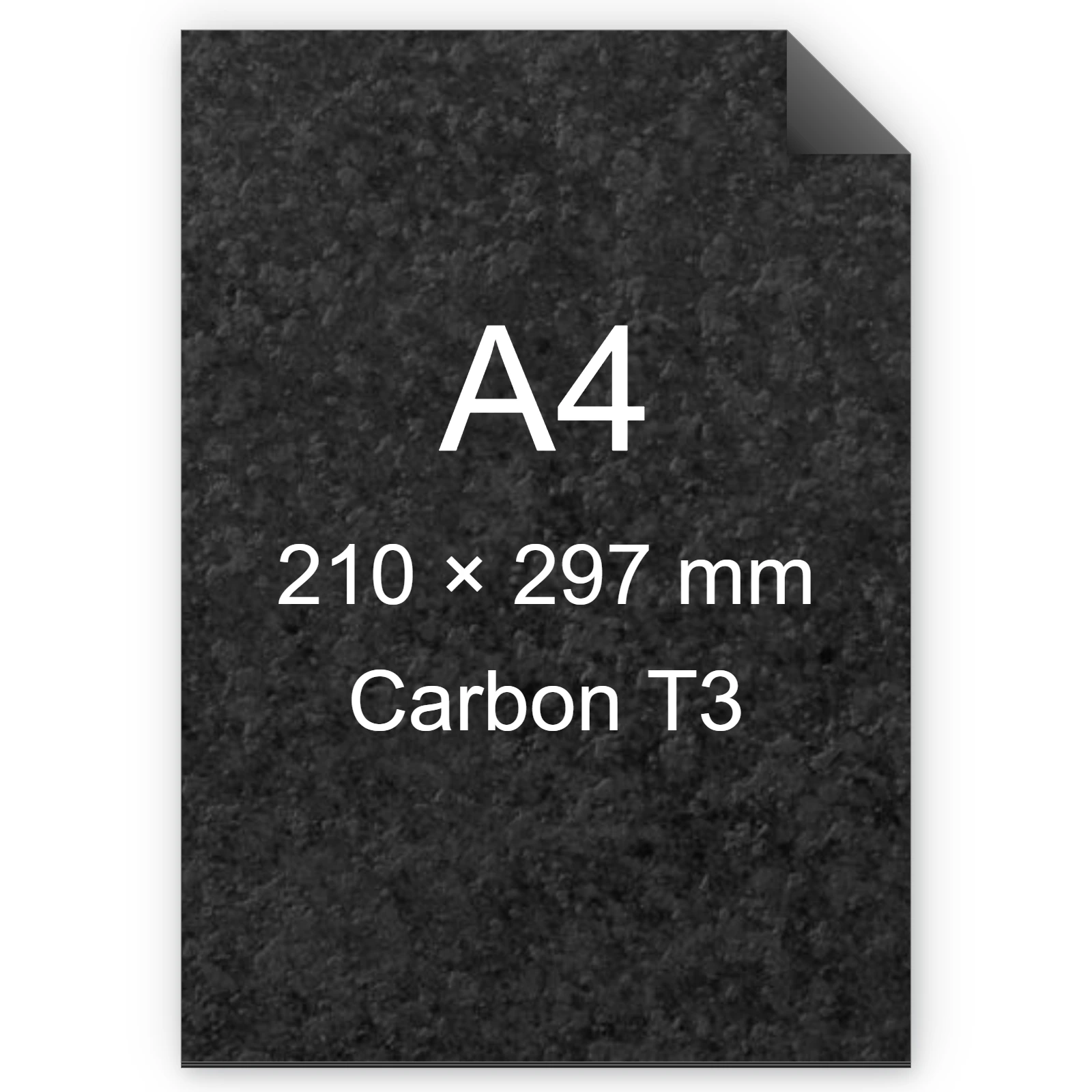 Carta Favini, Classy Covers, 115 g/m², A4, CARBON T3 bra6648